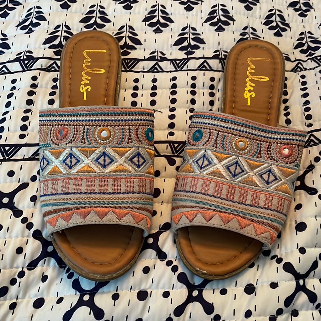 Lulus Patterned Sandals